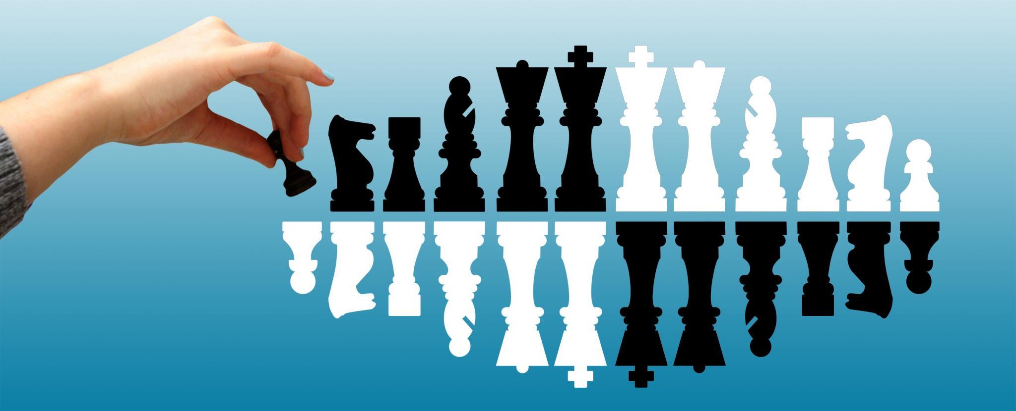 Chess.. choose a strategy and adapt as necessary